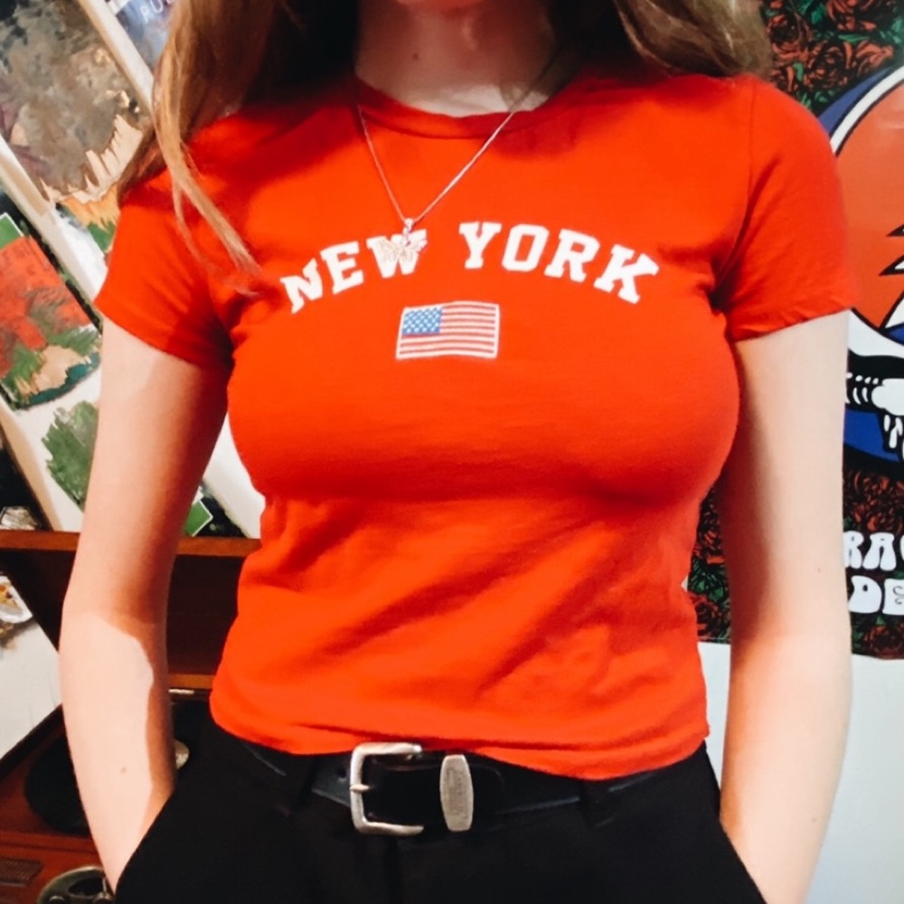 New York Crop Top